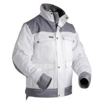 Veste De Travail Peintre Hiver Blanc/gris Taille S - Homme