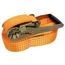 Sangle D'arrimage À Tendeur Cliquet - Force 1000 Kg - Manutan