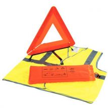 Kit De Signalisation Avec Gilet Et Triangle
