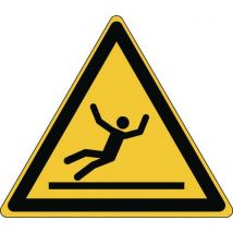 Panneau:danger; Surface Glissante 273 X315 Mm
