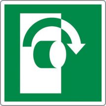 Panneau 35x35cm(tourner Sens Aiguilles D'une Montre