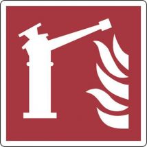 Panneau 20 X 20 Cm (borne Incendie/lance D'incendie)