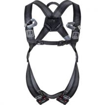 Delta Plus - Harnais antichute HAR42ELGT 2 points - Noir - Tailles S/M/L - Protection et Sécurité