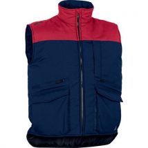 Gilet De Travail Multipoches Bleu Marine/rouge L Sierra2 - Homme