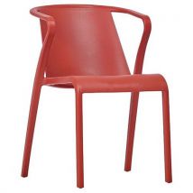 Fauteuil Fado Polypropylène - Brique