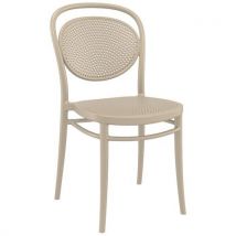 Chaise Marcel Polypropylène - Taupe