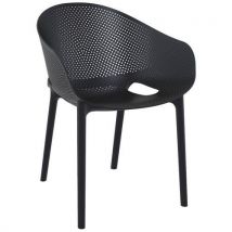 Fauteuil Sky Pro Polypropylène - Noir