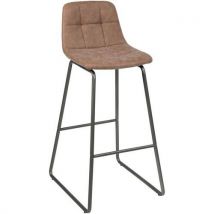 Chaise Hte Love Struc Métal Anthr - Ass/dos Pvc Rose Organza