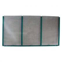 Bardage Arrière Coloris Vert Pour Abi Simple Face Toiture Inclinée