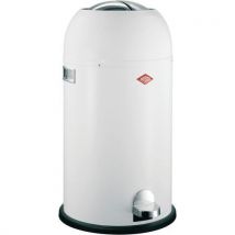Poubelle Kickmaster Soft Blanche - Wesco