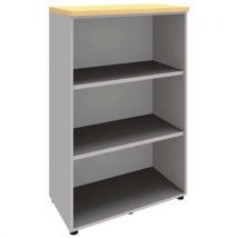 Bibliothèque Mi-haute Aluminium - Open - Hauteur 134cm