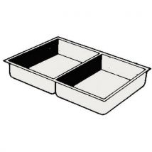 Casier 2 Cases Pour Tiroir 6cm 23.1 X 15.4 Cm