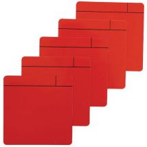 Aimants Lean Management Notes Rouge