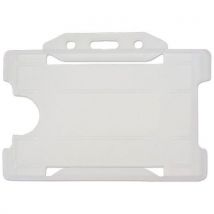Porte-badge Transparent Antibactérien – Horizontal