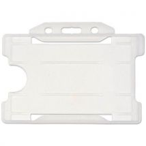 Porte-badge Éco-responsable - Horizontal - Transparent