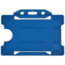 Porte-badge Éco-responsable - Horizontal - Bleu