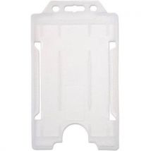 Porte-badge Éco-responsable - Horizontal - Transparent