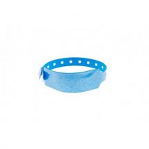 Bracelet Holographique Extra-large Avec Étoiles - Bleu