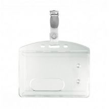 Porte-badge Rigide Prêt À L'emploi - Horizontal