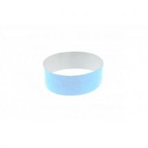 Bracelet En Papier Indéchirable 19 Mm - Bleu Ciel