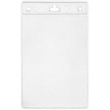 Porte-badge A6 Souple Transparent