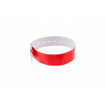 Bracelet Événementiel Vinyle Type L - Brillant - Rouge