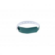 Bracelet Événementiel Vinyle Extra-large - Métal - Vert