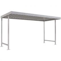 Abri Cycle L14 Module Simple 234x22m Argent