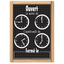 Pancarte Horloge_691593
