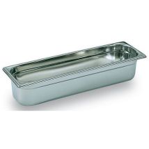 Matfer - Bac Gastronorme GN 2/4 Inox 40mm - 2.5L - Préparation Culinaire Professionnelle