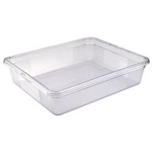 Matfer - Bac Gastronorme 2/1 Cristal+ Transparent 150mm 38L Copolyester