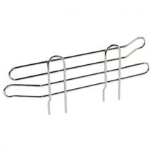 Butée d'extrémité tablette Quick-Store - Acier Hxl 100x1220mm