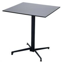 Table De Bistrot Pliable X Cross Ø 70 Noir