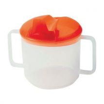 Tasses À Anses Et Bec Repliable 20 Cl - Polyp. Orange