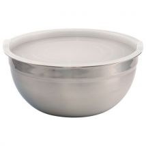 Saladiers Inox Ø 26 Cm Avec Couvercle Polyp.