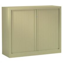 Armoire Basse Grande Larg. Rideaux Ton Uni À Monter_lb05803h