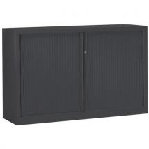 Armoire Basse Grande Larg. Rideaux Ton Uni À Monter_lc01511h