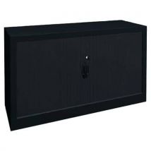 Armoire À Rideaux Classique L. 120cm H. 69cm 7016 Anthracite