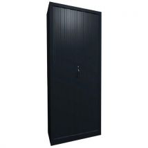 Armoire À Rideaux Classique L. 80 H.198 Cm 7016 Anthracite