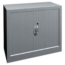 Armoire À Rideaux Classique L.80cm H.69cm 9328 Blanc Et Blc