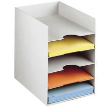 Classeurs Horizontaux À 5 Cases Noir