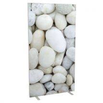 Cloison L. X H. X P. 94 X 174 X 39 Cm Décor Galets