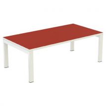 Table Basse Easy Office 114x60 Plateau Rouge