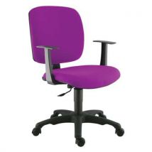 Fauteuil De Bureau Kaola Dossier Bas 378 Magenta