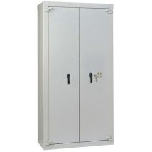 Armoire Forte Acial 757 Litres Sérrure Clé 4 Compteurs Gris