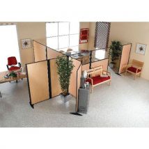 Cloison Kp 163 X 160 Cadre Argile Panneau Mixte 1683 Pommier