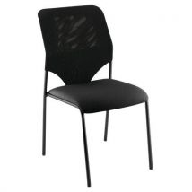 Chaise Visiteur Diaz Doss. Résille Pièt. Noir Ass. 0420 Noir