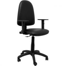 Chaise Ayna Similicuir Bras Réglable - Noir