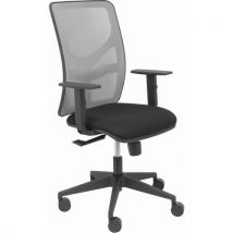 Chaise De Bureau Motilla Coloris Maille - Gris/noir
