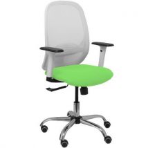 Chaise De Bureau Cilanco Bras Réglable Chromé-pistache